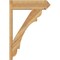 Ekena Millwork Olympic Arts & Crafts Rough Sawn Outlooker, Western Red Cedar, 8"W x 28"D x 40"H OUT08X28X40OLY03RWR - alternate 2
